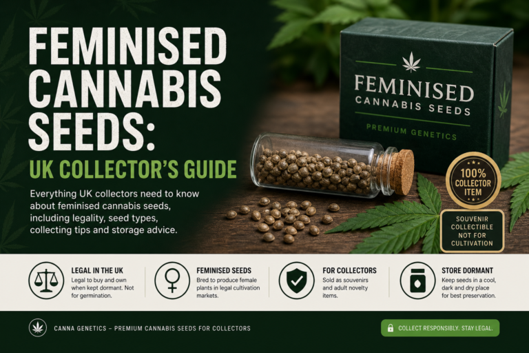 Feminised cannabis seeds UK collector’s guide by Canna Genetics