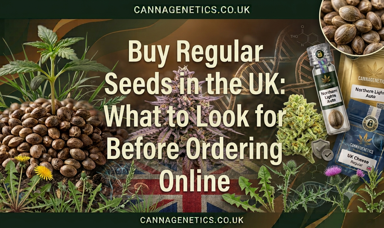Buy Regular Cannabis Seeds in the UK: What to Look for Before Ordering Online 