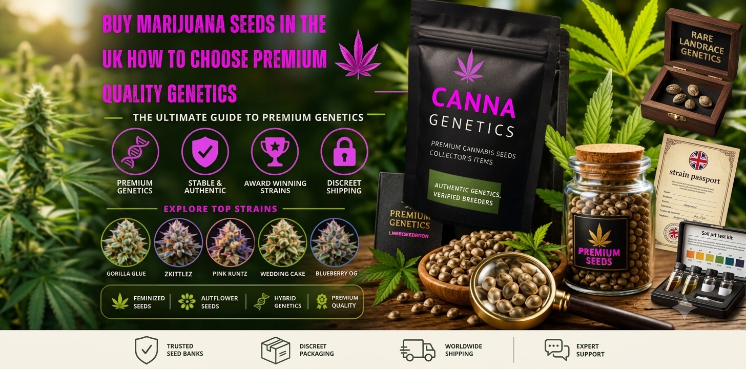 Buy Marijuana Seeds in the UK: How to Choose Premium Quality Genetics 
