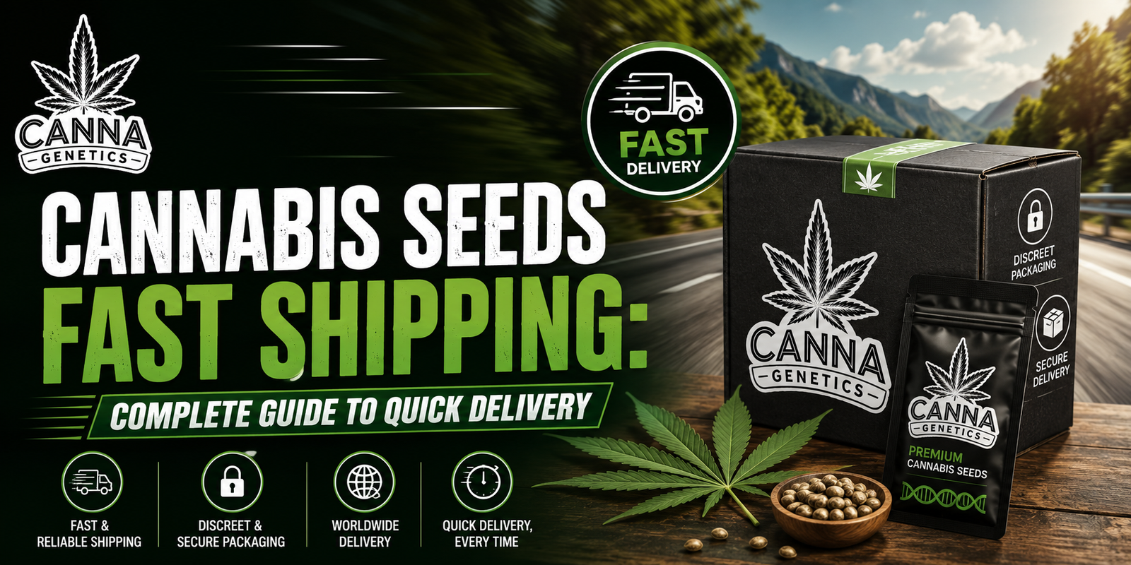 Cannabis Seeds’ Fast Shipping: Complete Guide to Quick Delivery