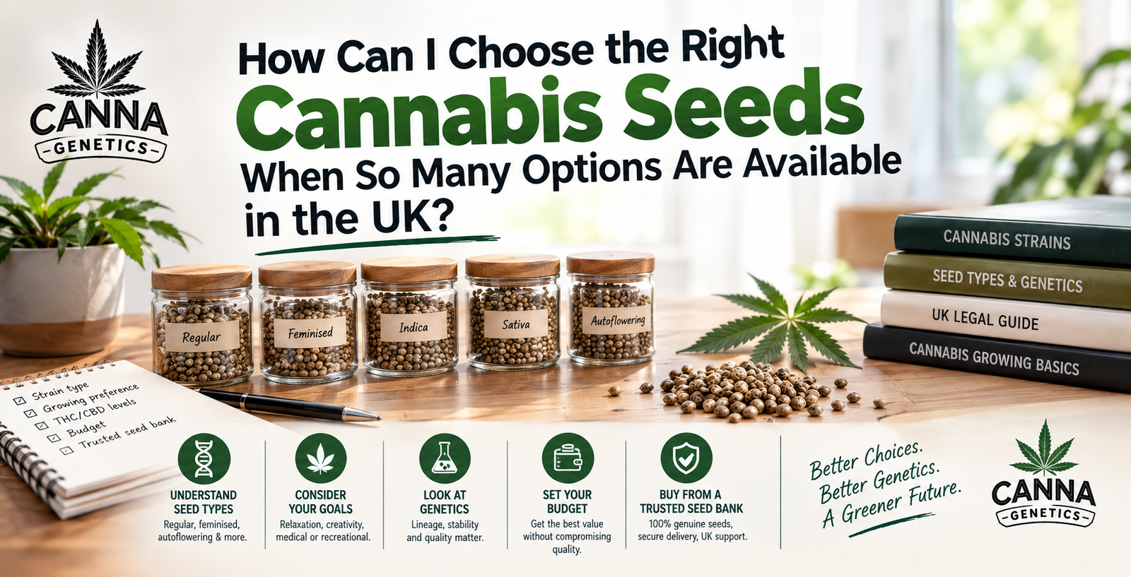 How Can I Choose the Right Cannabis Seeds When So Many Options Are Available in the UK?
