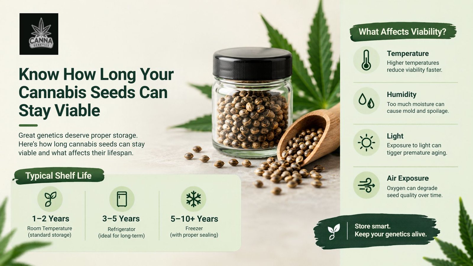 How Long Can You Actually Store Cannabis Seeds Before They Lose Their Quality?